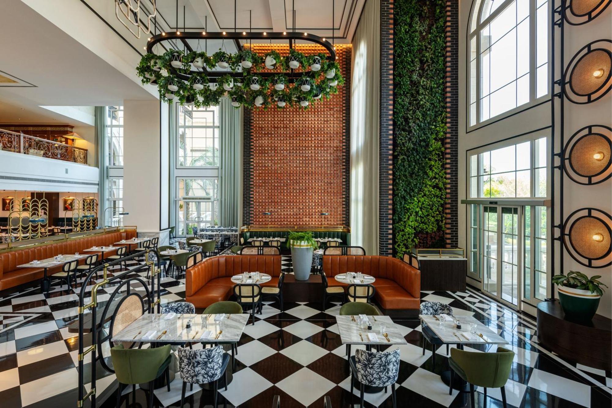 迪拜迈纳塞亚海滩威斯汀度假酒店 外观 照片 The interior of the restaurant