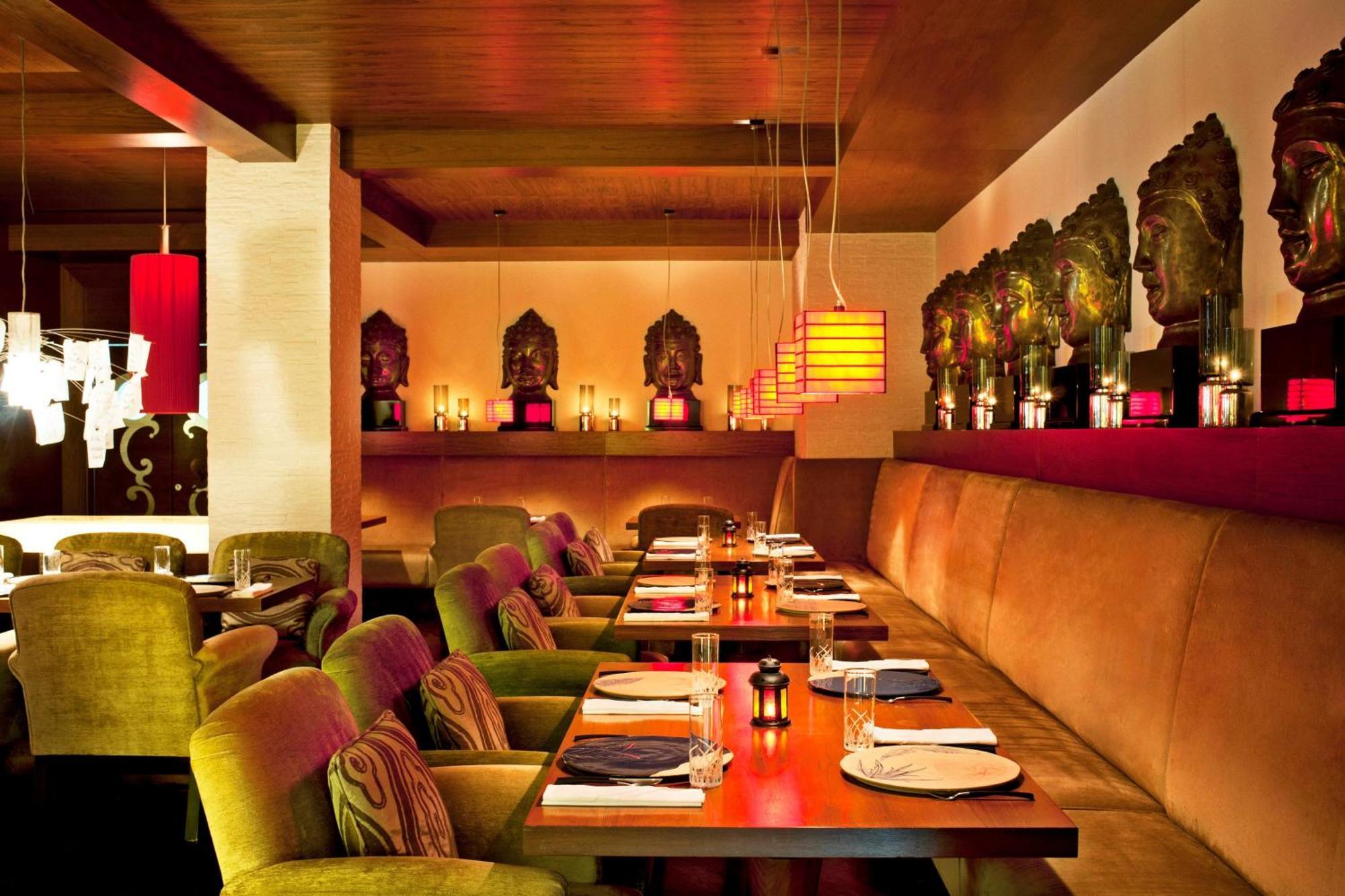 迪拜迈纳塞亚海滩威斯汀度假酒店 外观 照片 Interior of the restaurant